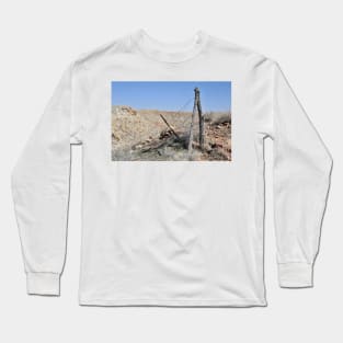 Barbed Wire and Post Long Sleeve T-Shirt